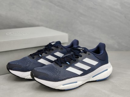 Adidas Solar Glide 5 Navy White Running Shoe