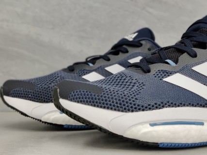 Adidas Solar Glide 5 Navy White Running Shoe view 5