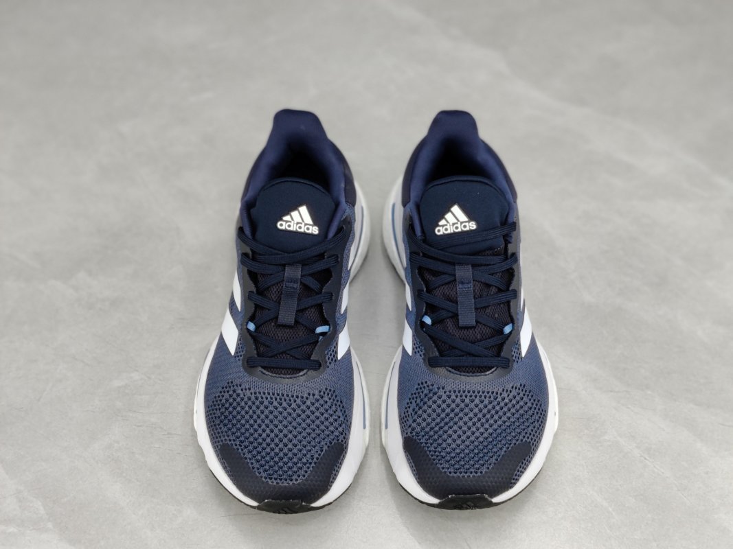 Adidas Solar Glide 5 Navy White Running Shoe view