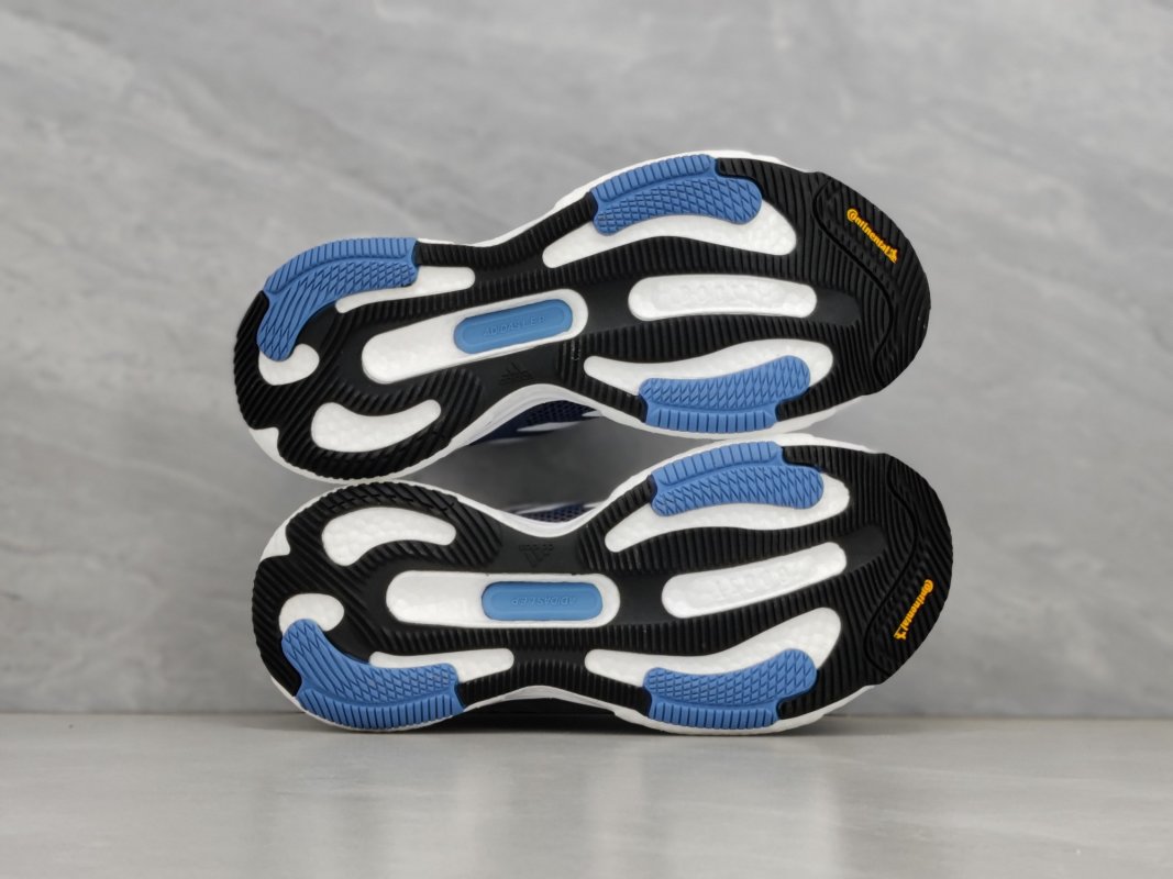 Adidas Solar Glide 5 Navy White Running Shoe view