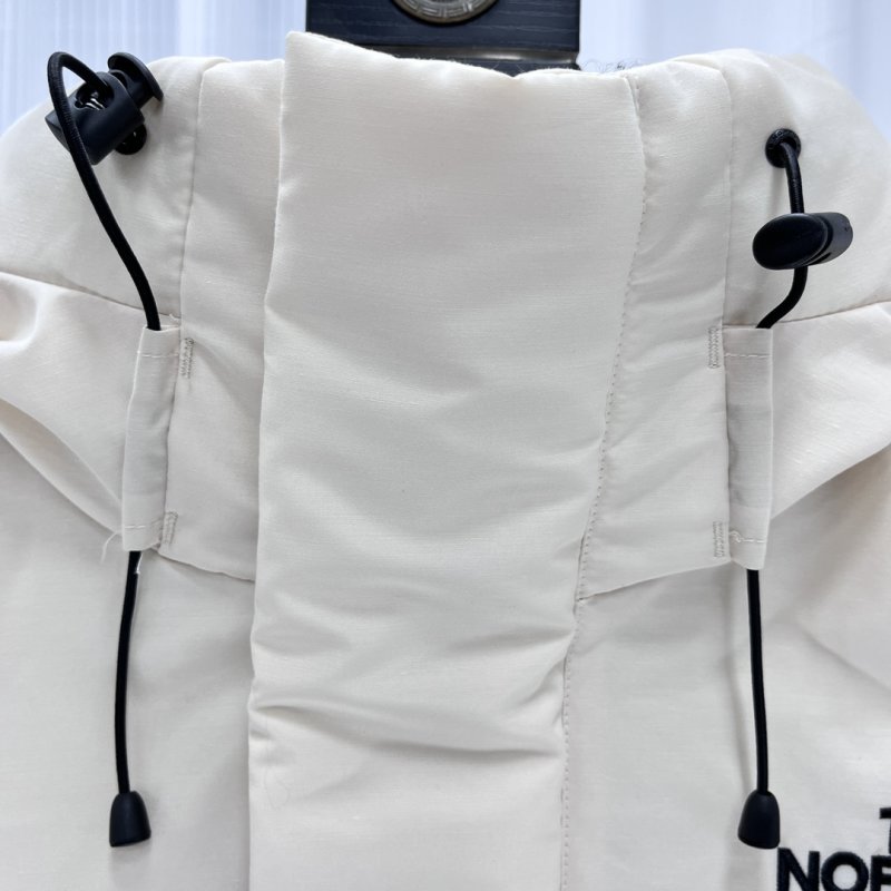 The North Face Nuptse Expedition Down Jacket Beige Black view