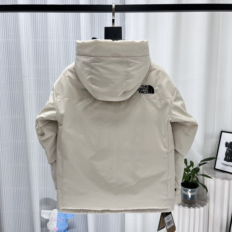 The North Face Nuptse Expedition Down Jacket Beige Black view