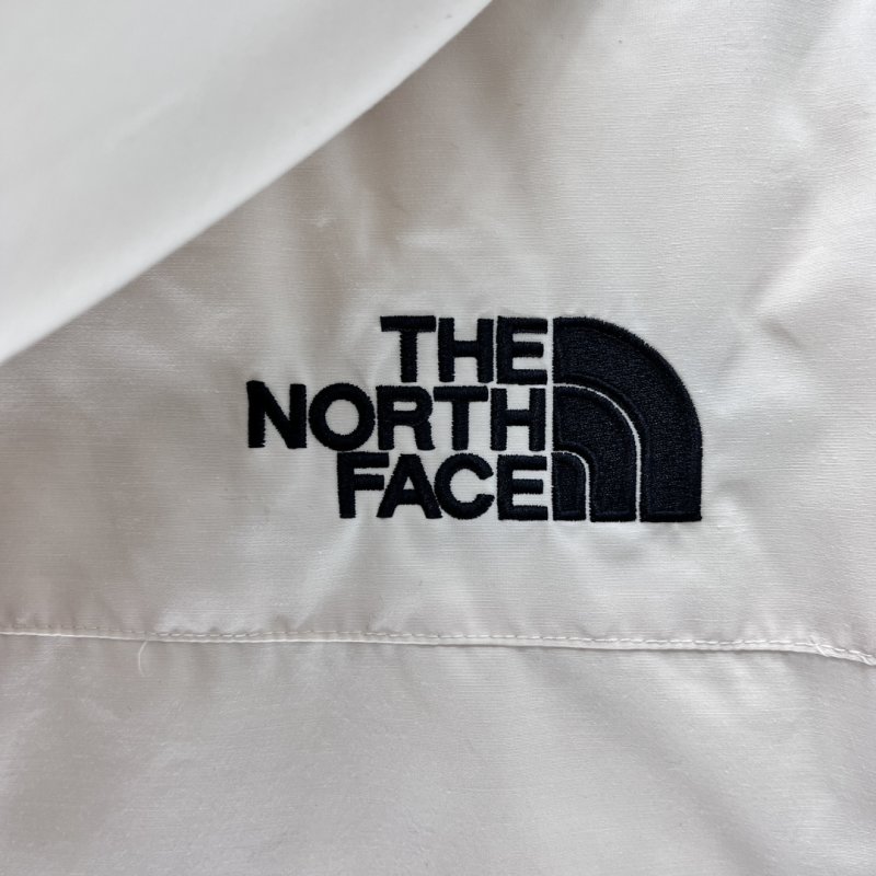 The North Face Nuptse Expedition Down Jacket Beige Black view
