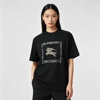 Burberry EQT Logo Black T-Shirt Replica