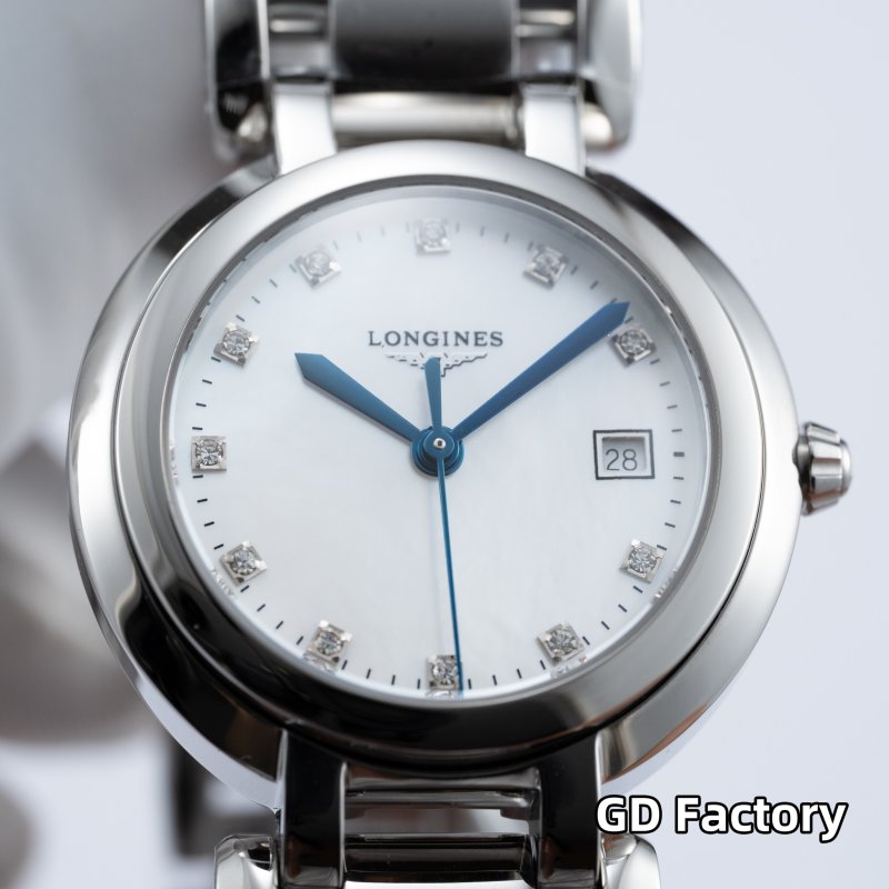 Longines Longines Heart Moon Women's Silver Stainless Steel Watch