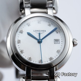 Longines Longines Heart Moon Women's Silver Stainless Steel Watch