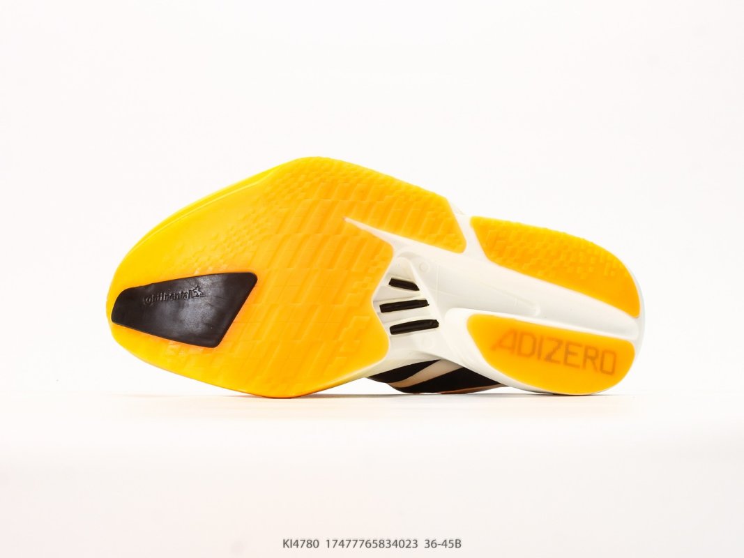 Adidas Adizero Adios Pro 4 M White Black Yellow view