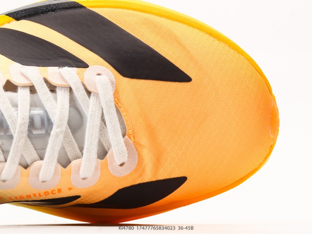 Adidas Adizero Adios Pro 4 M White Black Yellow view