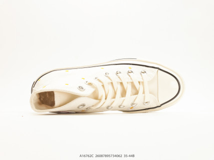Converse Chuck 70 Daisy Embroidery High Top Canvas Cream view 3