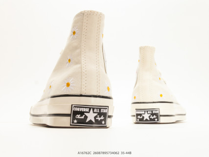 Converse Chuck 70 Daisy Embroidery High Top Canvas Cream view 6