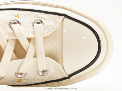 Converse Chuck 70 Daisy Embroidery High Top Canvas Cream view 8
