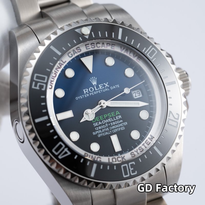 Rolex Sea-Dweller Deepsea Black Dial 1:1 UA Replica Watch view