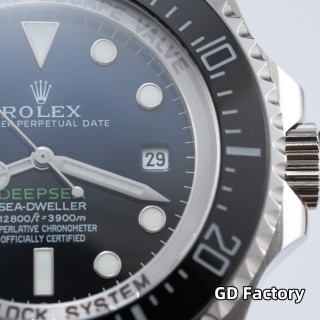 Rolex Sea-Dweller Deepsea Black Dial 1:1 UA Replica Watch view 5