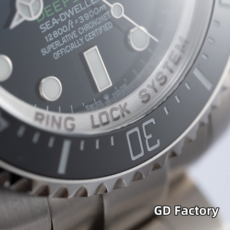 Rolex Sea-Dweller Deepsea Black Dial 1:1 UA Replica Watch view