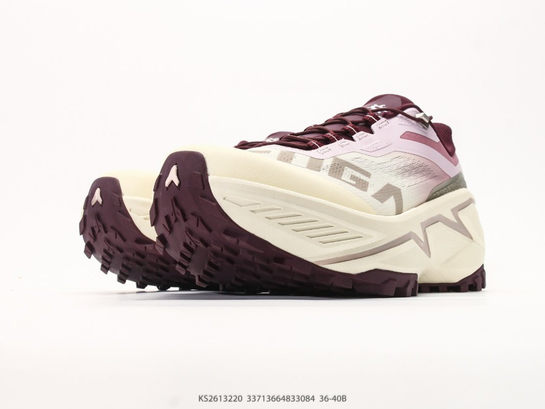 Kailas Fuga Yao 3 SUV Trail Running Shoe Cream Burgundy view