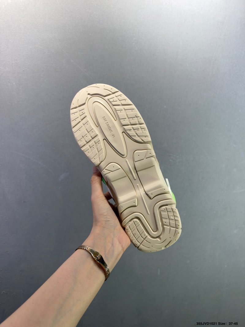 Adidas x Raf Simons Ozweego 2 Cream Blue Green view
