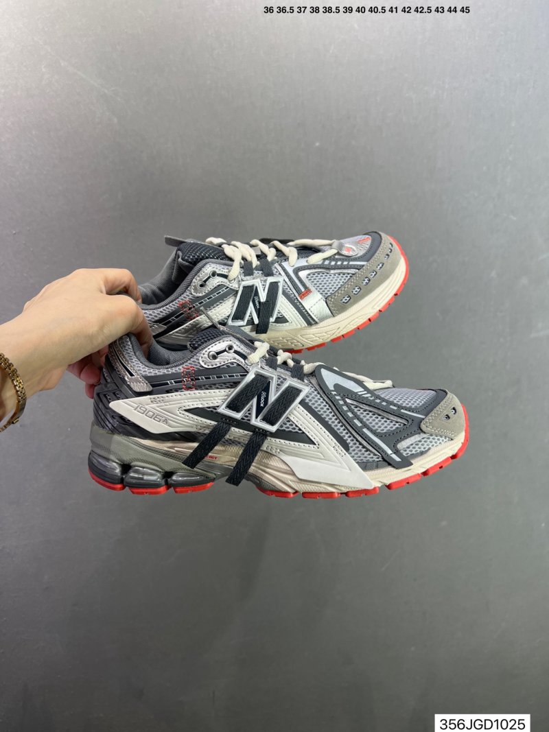 New Balance M1906A Low Navy White Red Retro Dad Sneaker view