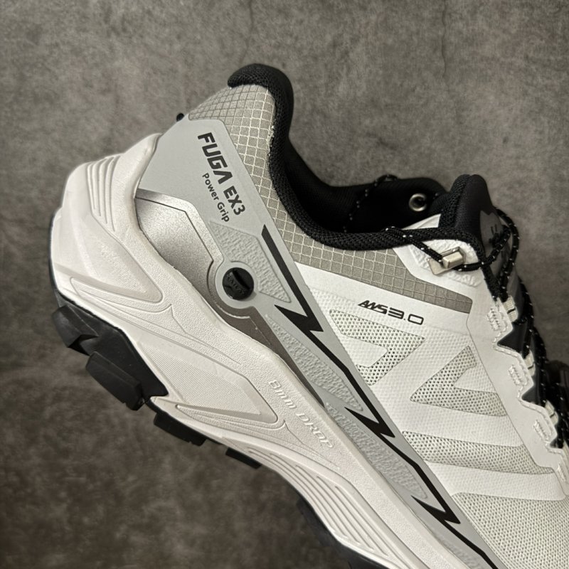 Kailas FUGA EX3 BOA Trail Running Shoe White/Grey view