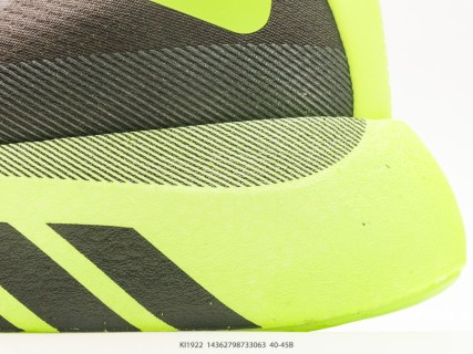 Adidas Hyperboost Edge M 1:1 Rep Black Volt Green Running Sneaker view 7