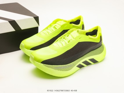 Adidas Hyperboost Edge M 1:1 Rep Black Volt Green Running Sneaker view 9