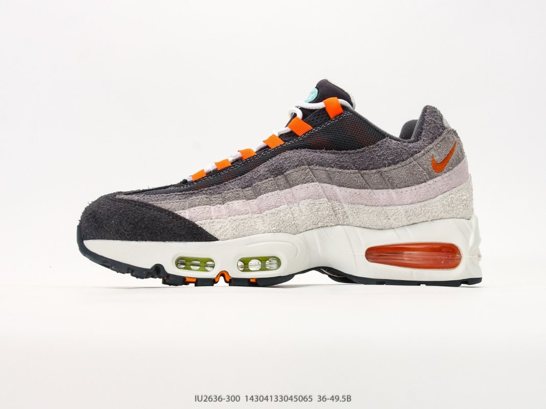 Nike Air Max 95 OG Charcoal Orange Cream UA Replica