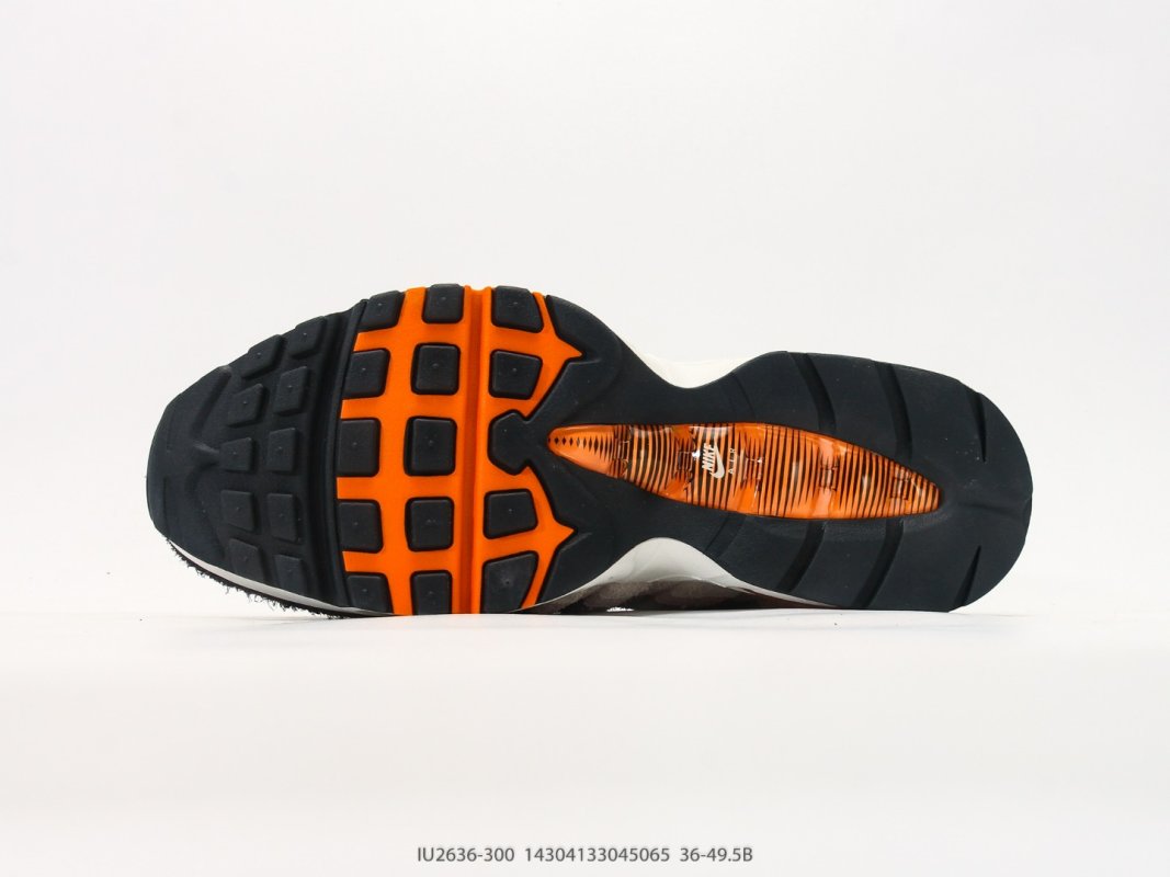 Nike Air Max 95 OG Charcoal Orange Cream UA Replica view