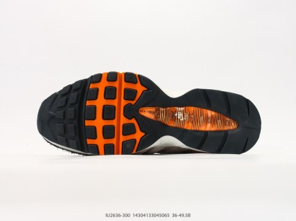 Nike Air Max 95 OG Charcoal Orange Cream UA Replica view 4