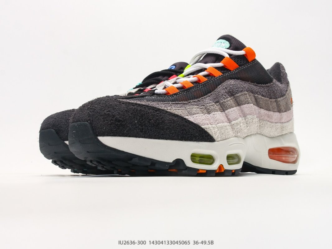 Nike Air Max 95 OG Charcoal Orange Cream UA Replica view