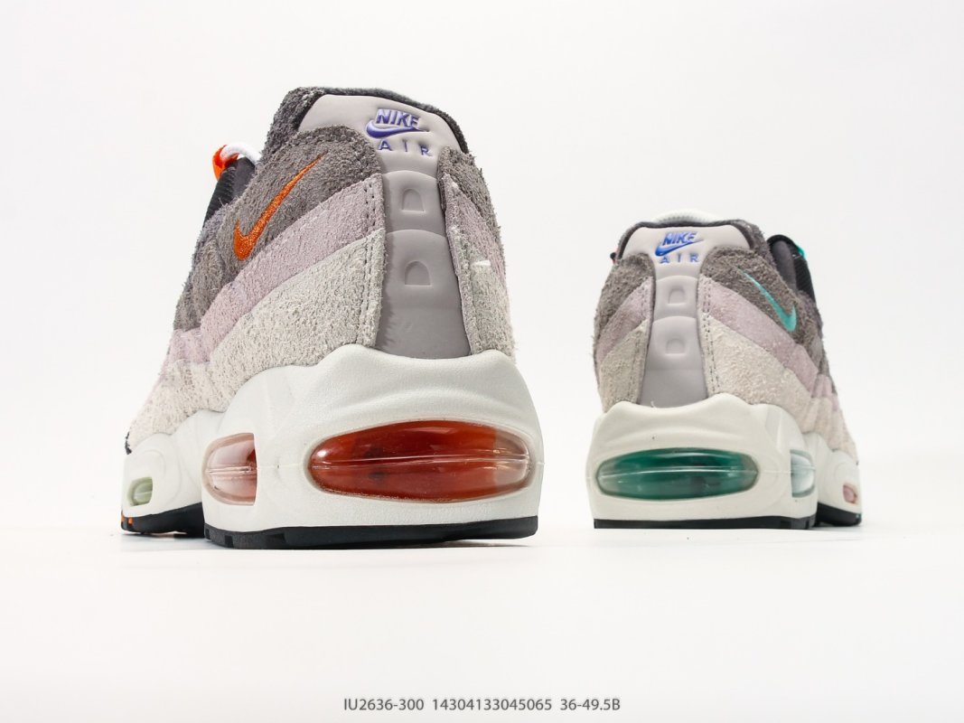 Nike Air Max 95 OG Charcoal Orange Cream UA Replica view