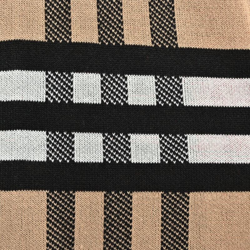 Burberry Classic Check Wool Cardigan Hoodie - Camel view