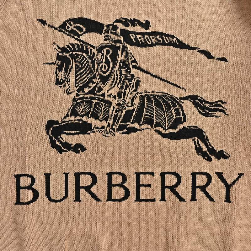 Burberry Classic Check Wool Cardigan Hoodie - Camel view