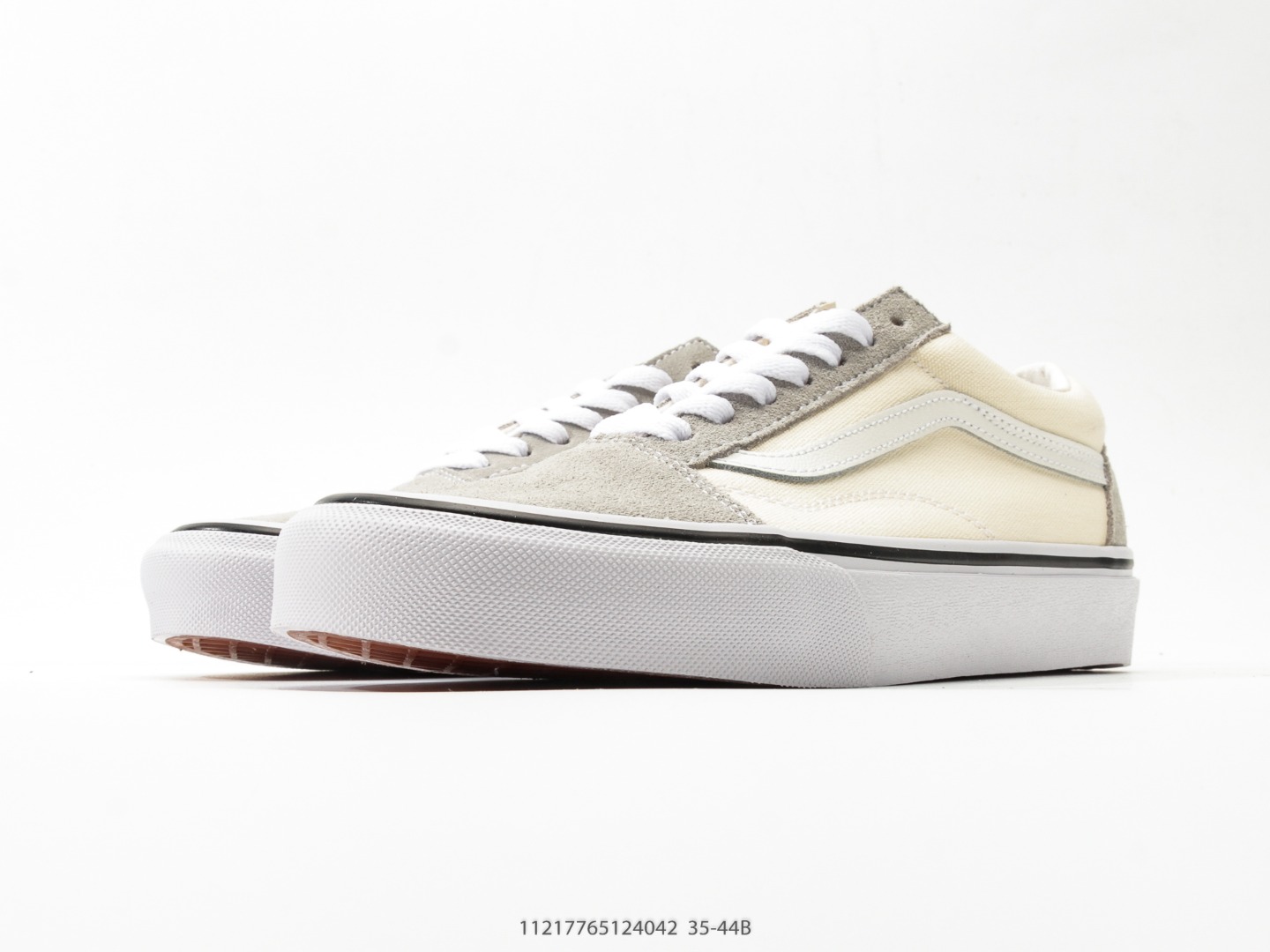 Vans Old Skool Classic Low Cream White view