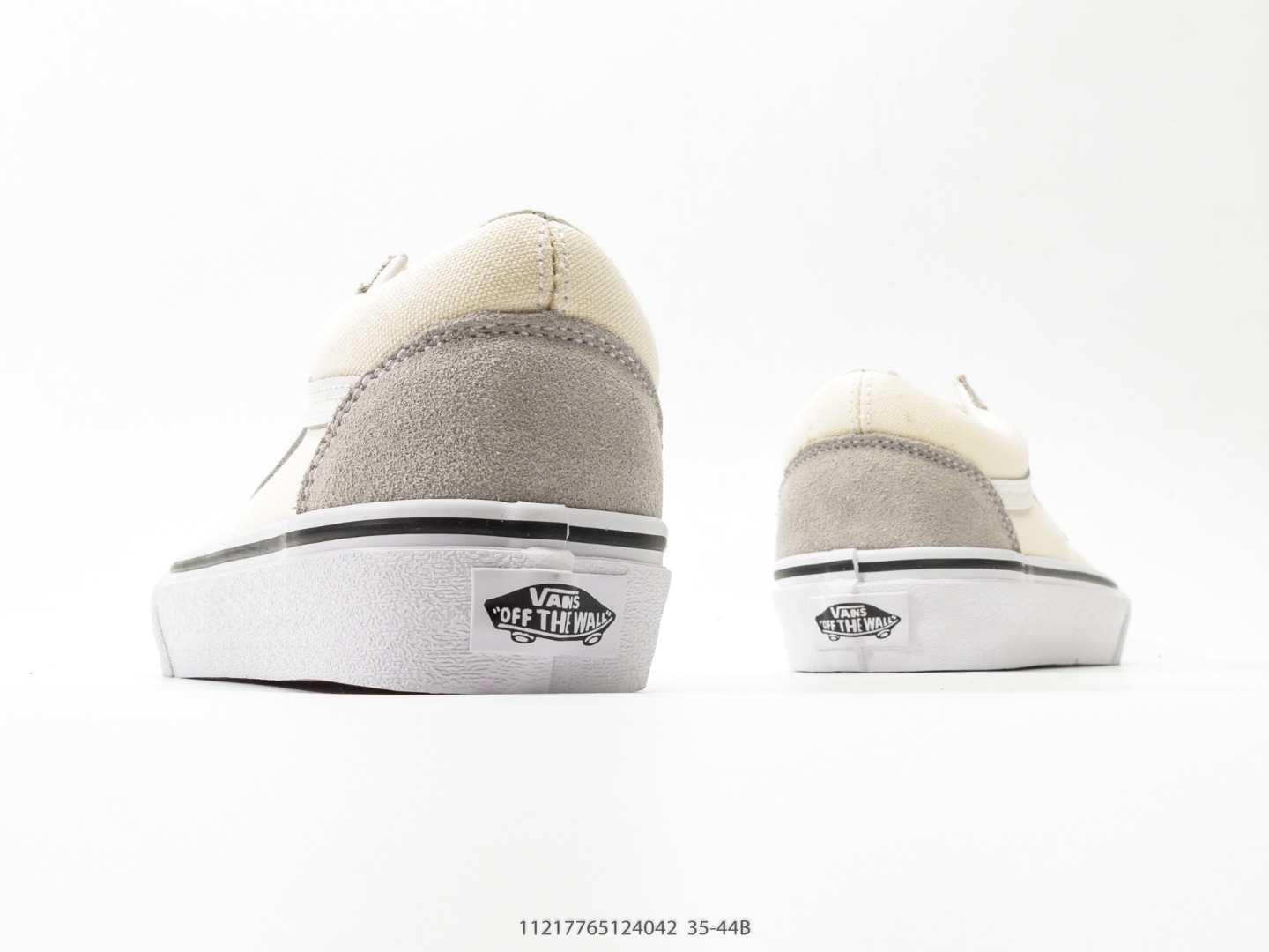 Vans Old Skool Classic Low Cream White view