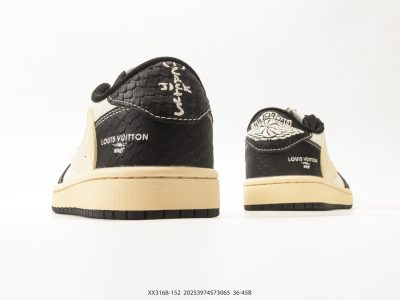 Air Jordan 1 Low x Travis Scott DIY Reverse Swoosh view 6