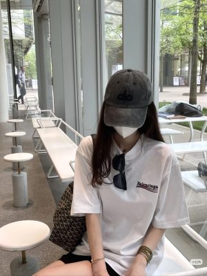Balenciaga Cola Embroidered Short-Sleeve T-Shirt view 2