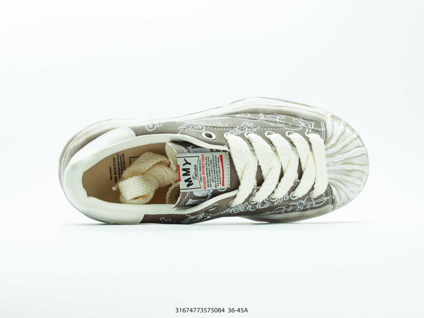 Mihara Yasuhiro Hank Low Canvas Sneaker Olive view