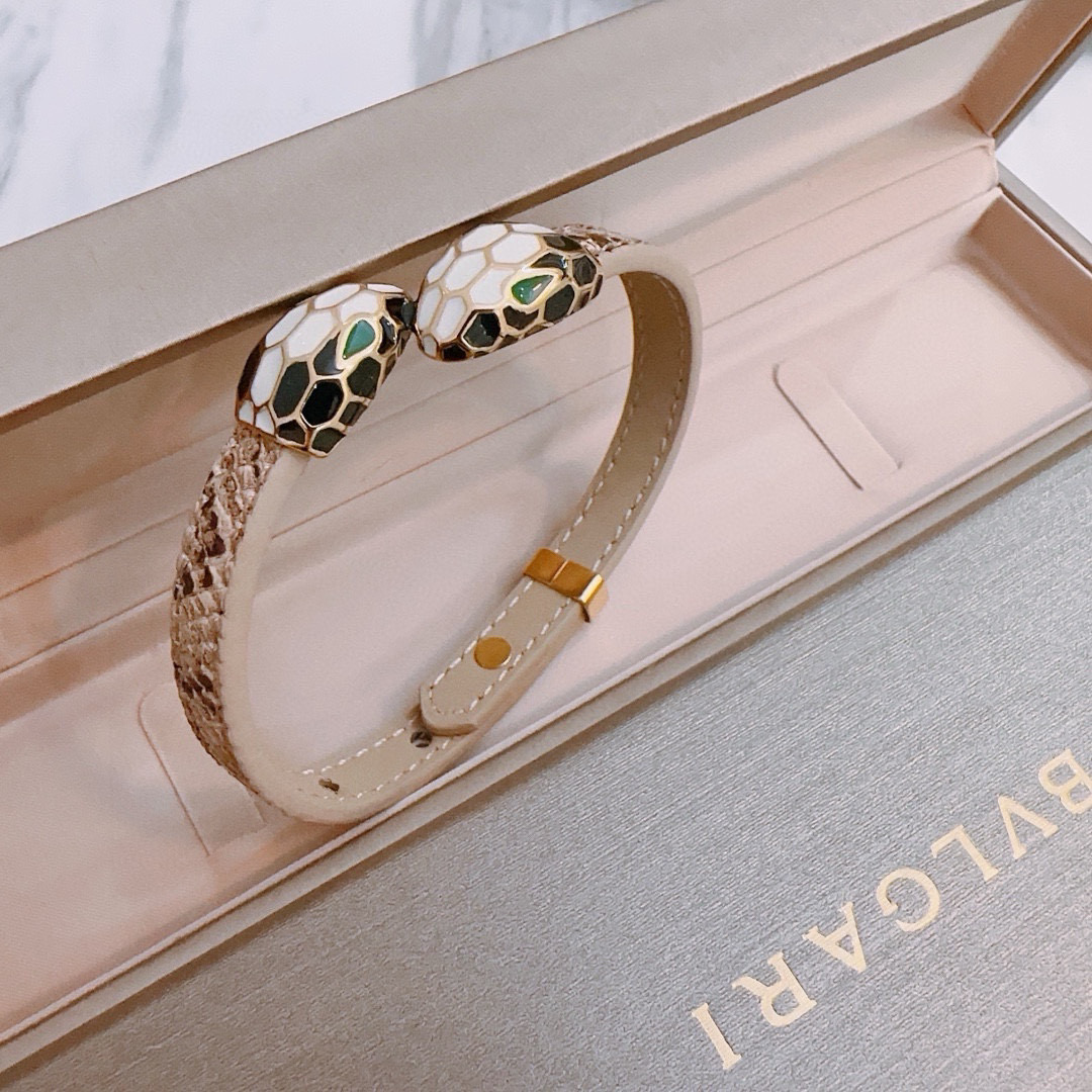 Bvlgari Leather Bracelet view