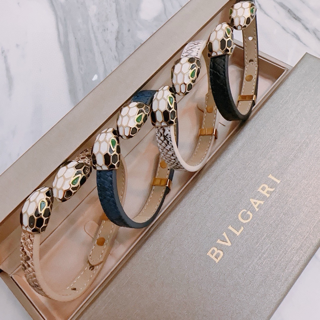 Bvlgari Leather Bracelet view