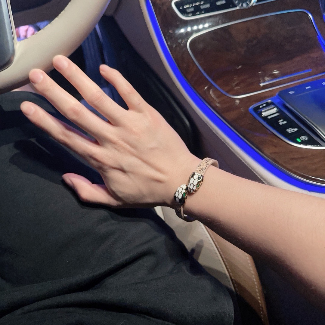 Bvlgari Leather Bracelet view