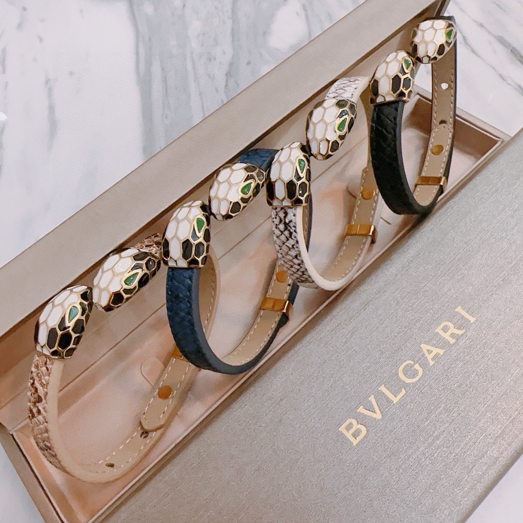 Bvlgari Leather Bracelet view