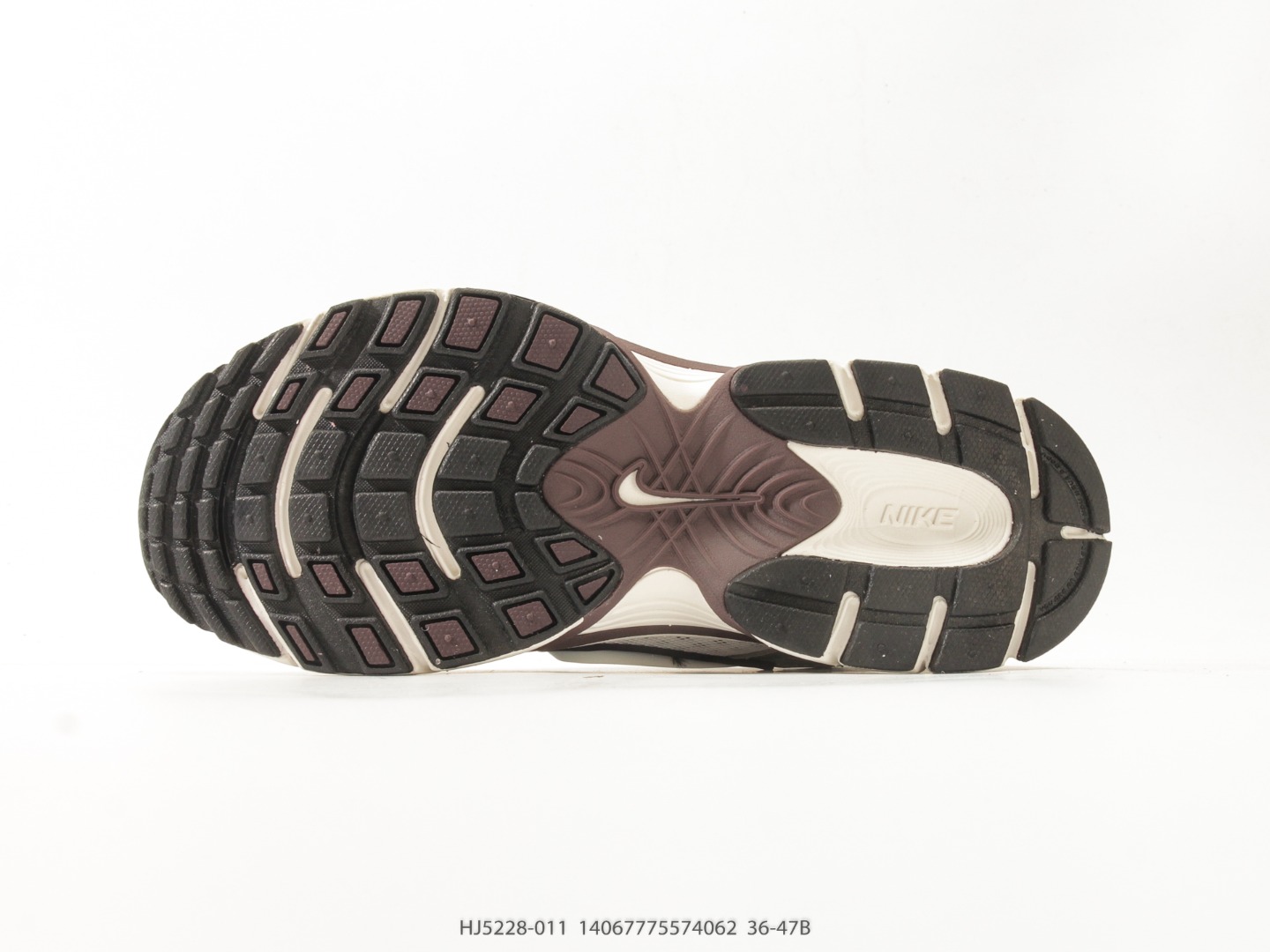 Nike V2K Run Cream Black view