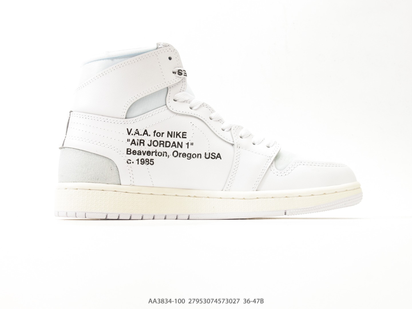 Off-White x Air Jordan 1 Retro High OG 'White' view