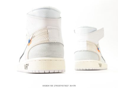 Off-White x Air Jordan 1 Retro High OG UNC view 6