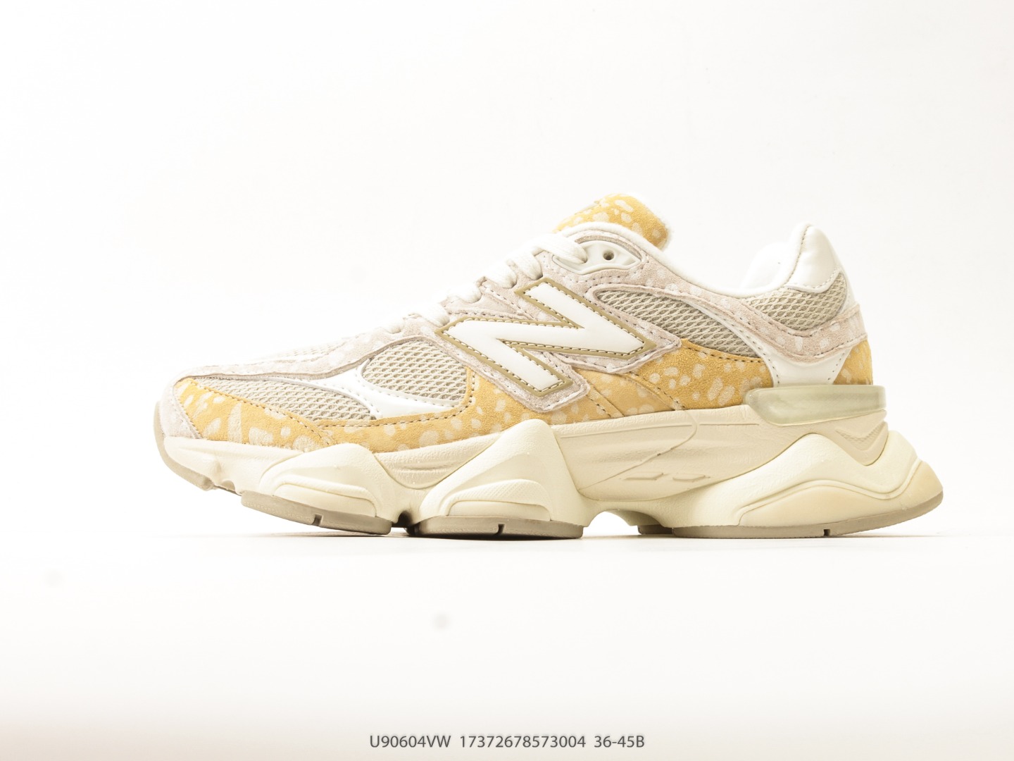 New Balance 9060 Grey Suede Mesh