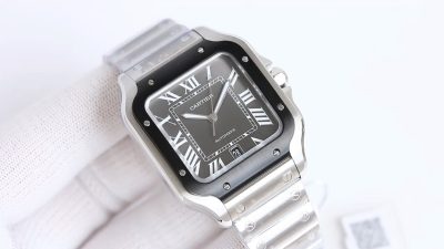 Cartier Santos Series Stainless Steel Watch