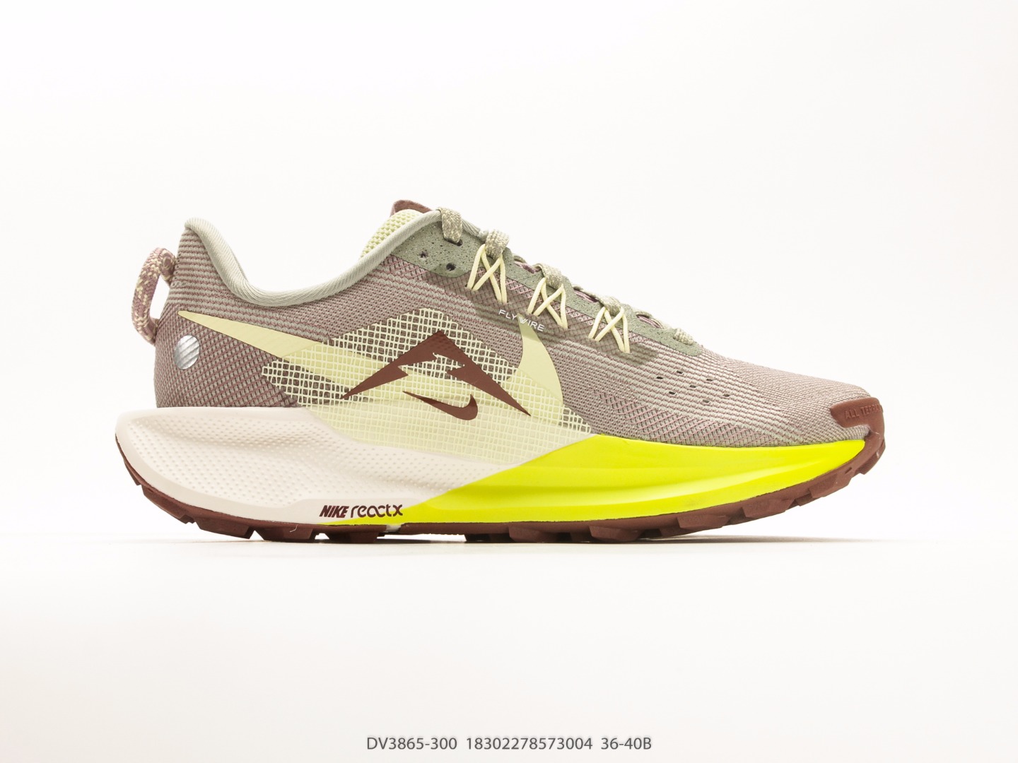 Nike ReactX Pegasus Trail 5 Next Nature Green view
