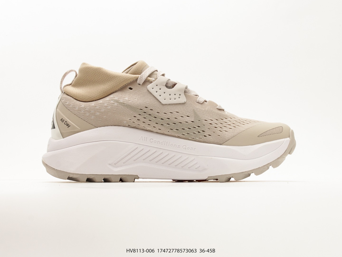 Nike ACG Zegama Trail 6 Low Beige view