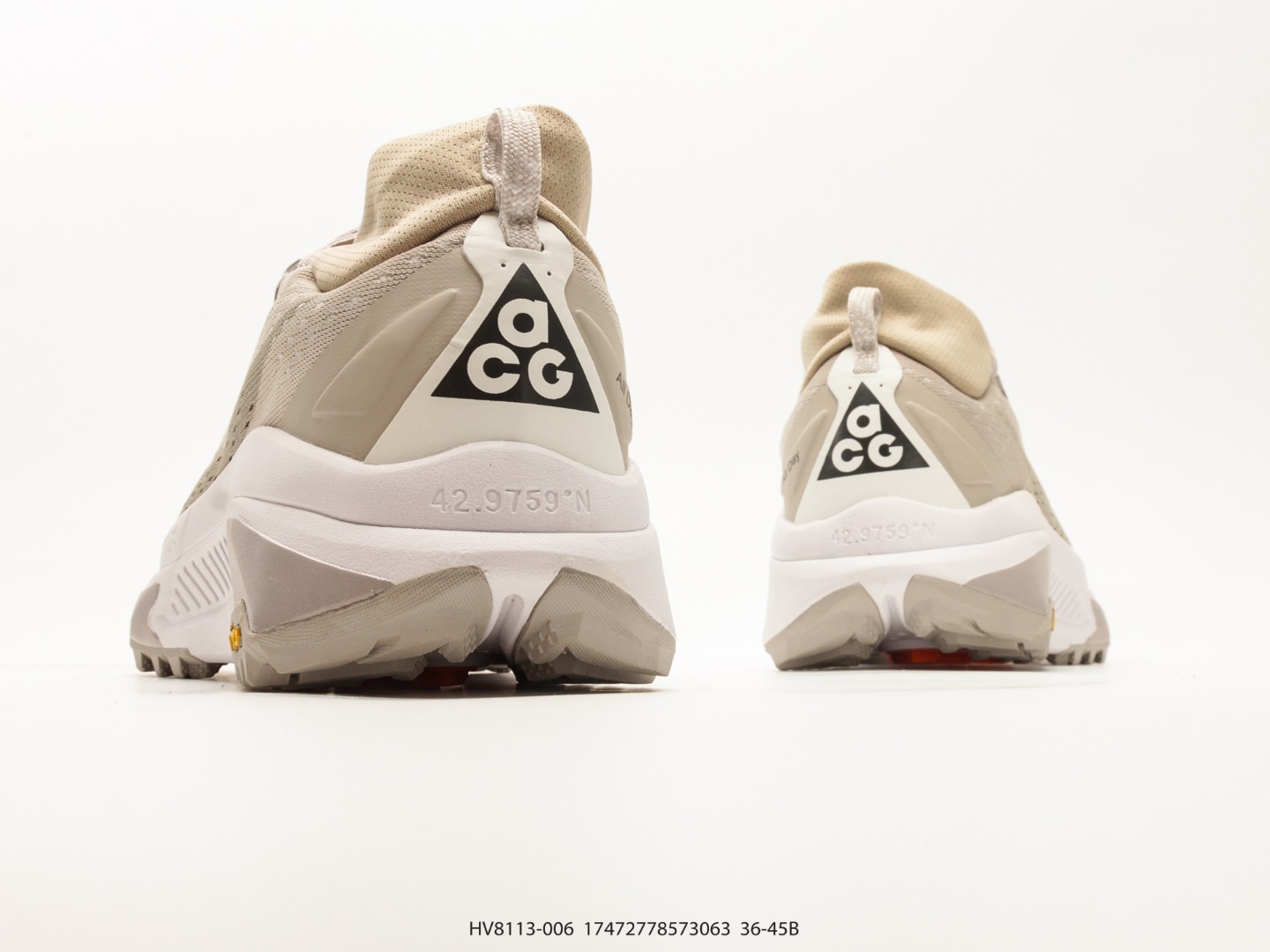 Nike ACG Zegama Trail 6 Low Beige view