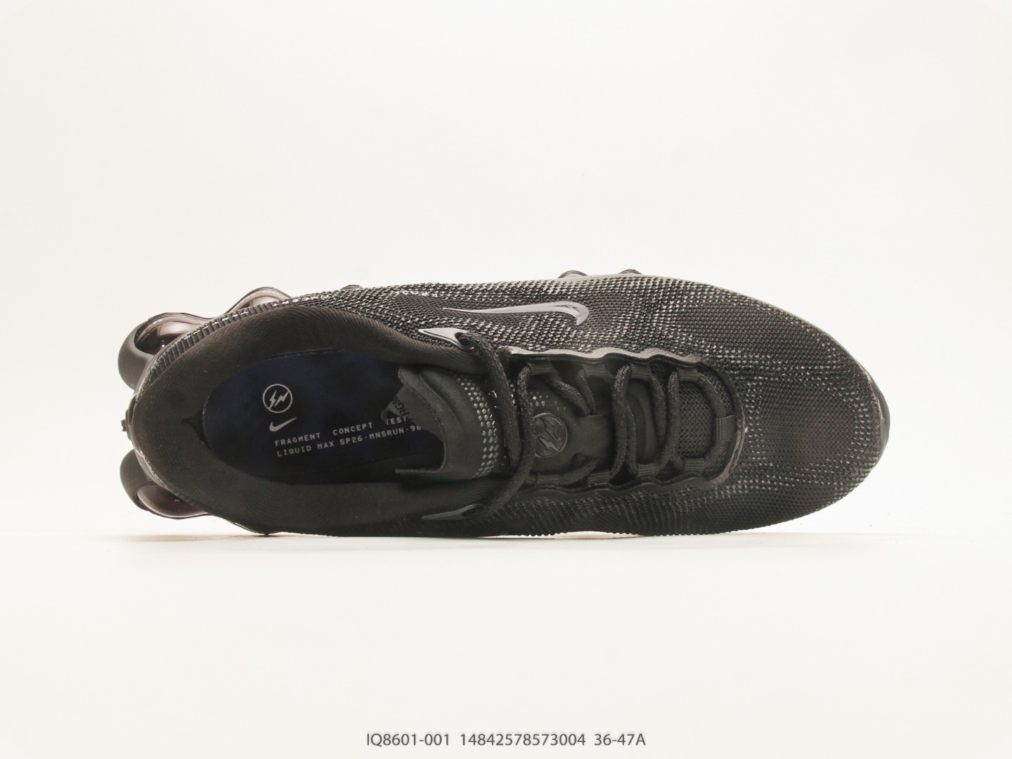 Nike Air Max Low-Top Running Sneaker Black view