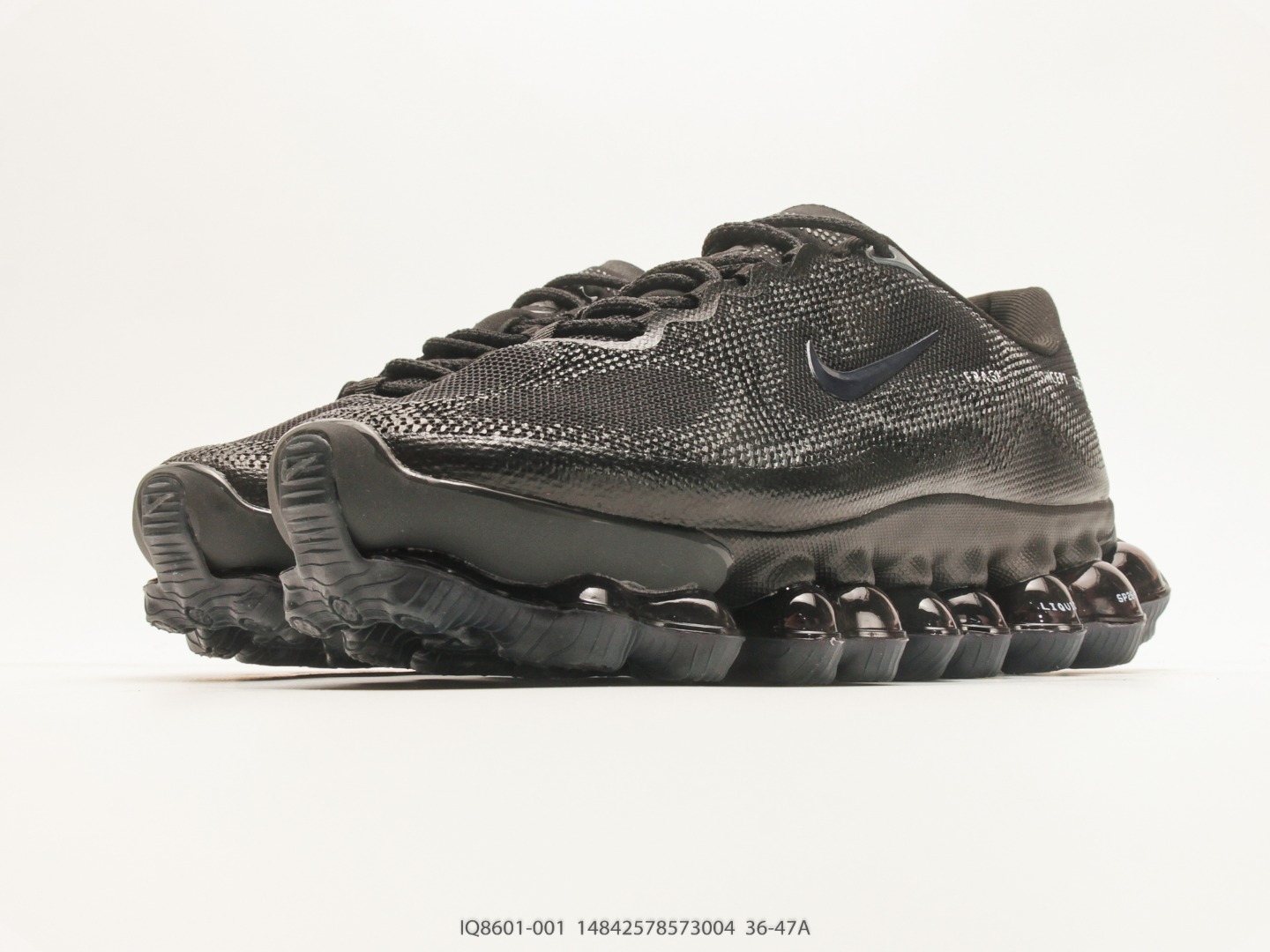 Nike Air Max Low-Top Running Sneaker Black view